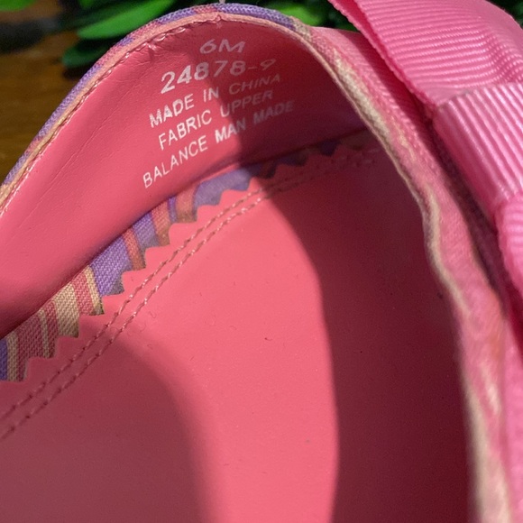 Pink kitten heel shoes with bow size 6 - Picture 6 of 6